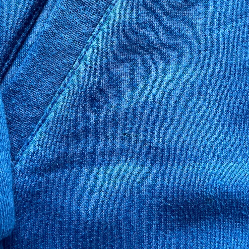 Rare Vintage 80s Nike Dunk Dome Spellout Logo Split Zip Hoodie Sweatshirt BTTYS - Picture 7 of 8